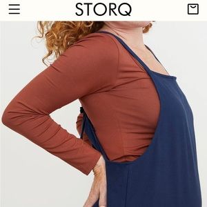 Storq size 4 long sleeve maternity top